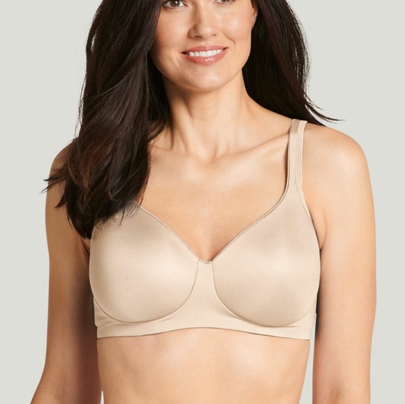 Jockey Other - BEIGE BRA WIREFREE SIZE LARGE NWT